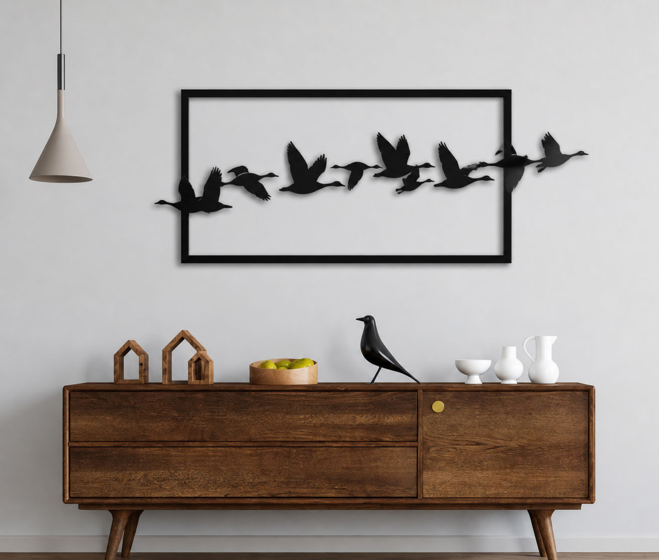 Laser-Cut Metal Wall Art